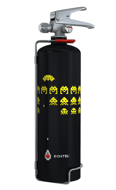 Дизайнерский огнетушитель Bontel 2 л PIXEL GAME - подарочная серия от производителя с доставкой