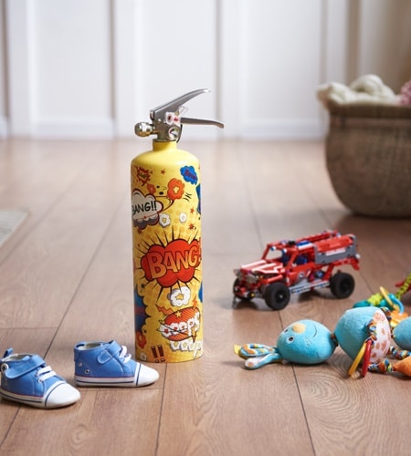 Дизайнерский огнетушитель Bontel 2л Bang - от производителя с доставкой