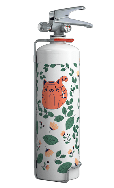 Дизайнерский огнетушитель Bontel 2 л CATS - подарочная серия от производителя с доставкой