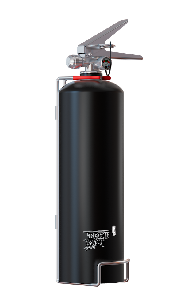 Огнетушитель BONTEL 2 литра. Художник Валерий Чтак