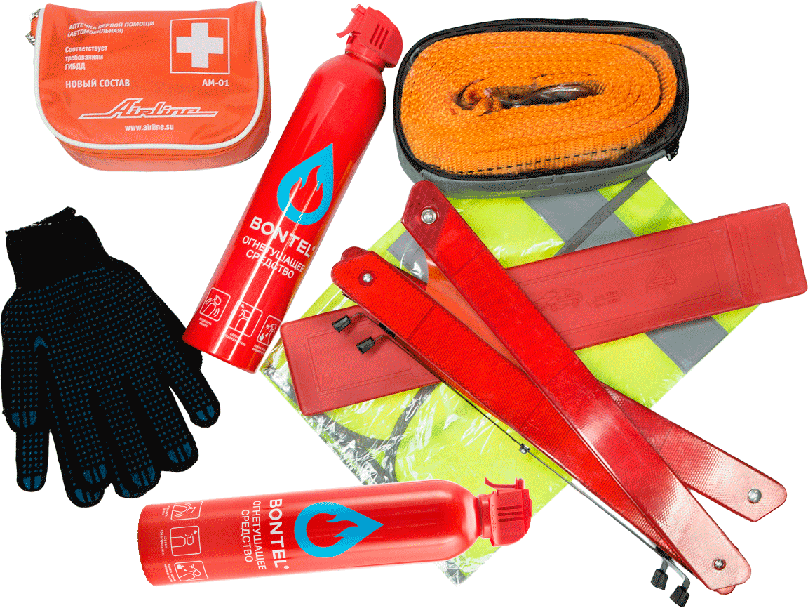 Аварийный набор для автомобилиста