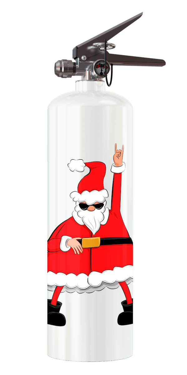 Дизайнерский огнетушитель Bontel 2 л Christmas - подарочная серия от производителя с доставкой