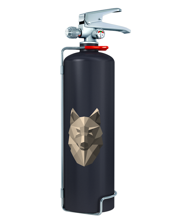 Дизайнерский огнетушитель Bontel 2 л WOLF - подарочная серия от производителя с доставкой