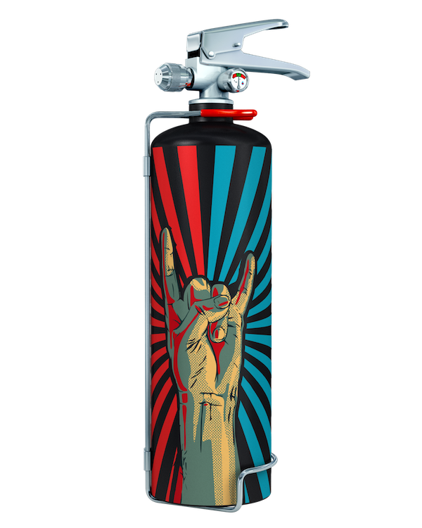 Дизайнерский огнетушитель Bontel 2 л ROCK - подарочная серия от производителя с доставкой